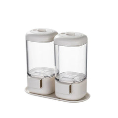 Quantitative Seasoning Jar Dispenser Set