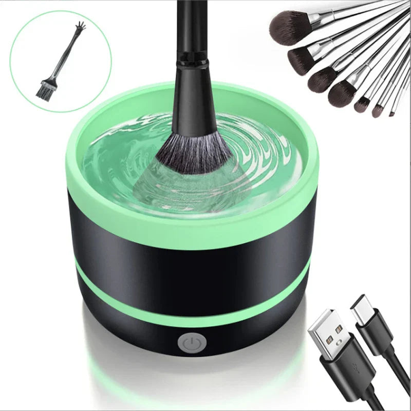 Quick Wash & Dry Cosmetic Brush Cleaning Device