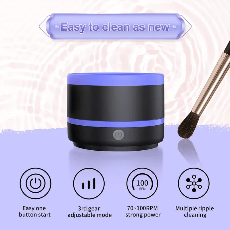 Quick Wash & Dry Cosmetic Brush Cleaning Device