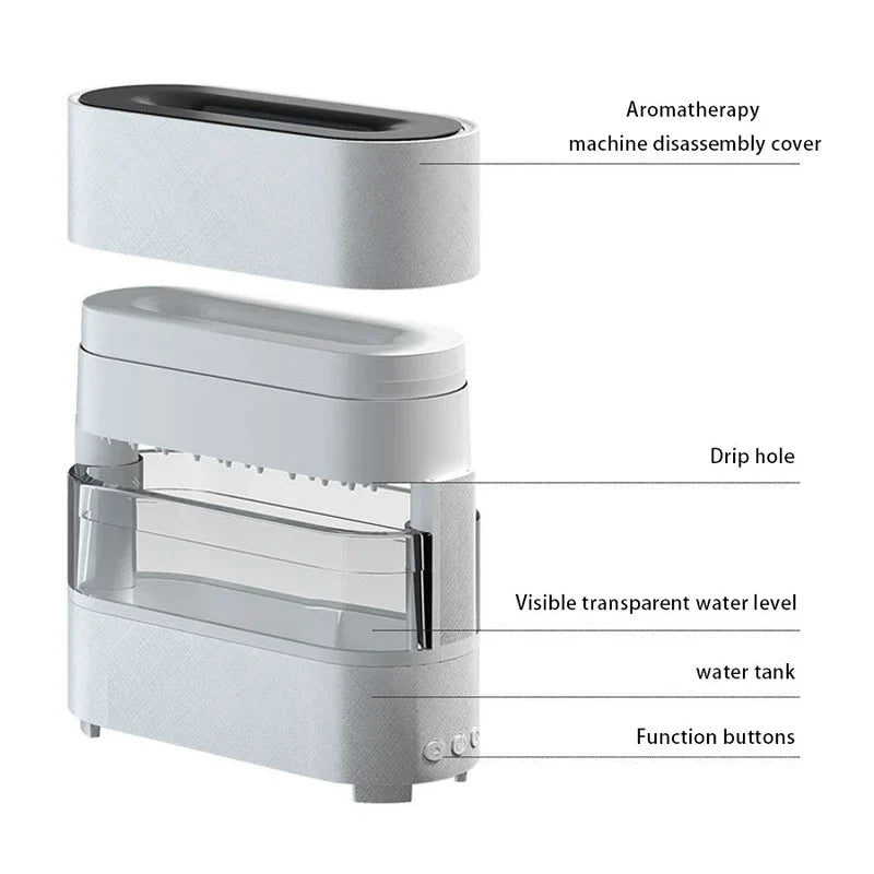 Rain Cloud Flame Effect Humidifier Diffuser