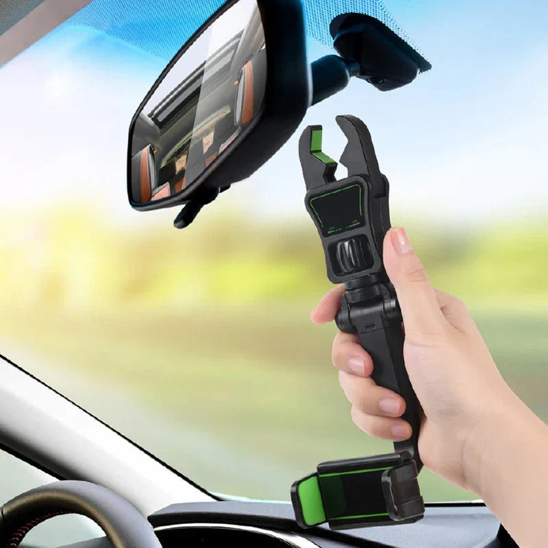Rearview Mirror Phone Holder Mount