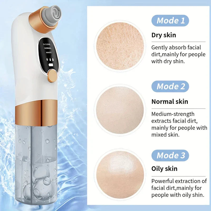 Rechargeable Blackhead Remover Vacuum Pore Cleaner