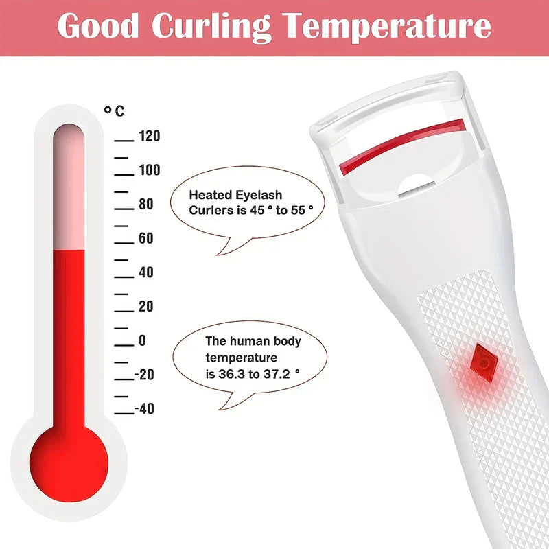 Rechargeable Heated Eyelash Curler Pen