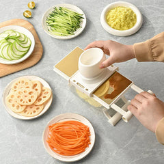 Rotary Drum Vegetable Grater Slicer Shredder