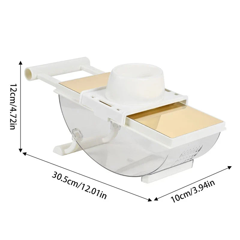Rotary Drum Vegetable Grater Slicer Shredder