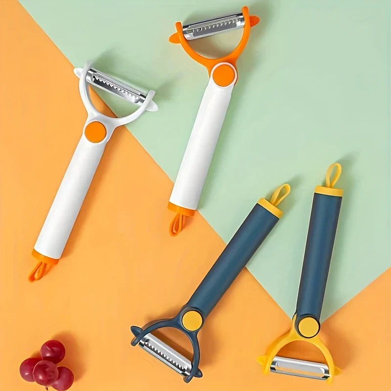 Rotary Dual Blade Swivel Vegetable Peeler