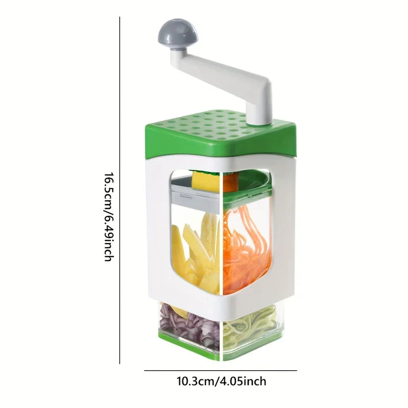 Rotary Spiral Vegetable Slicer Potato Twister Cutter