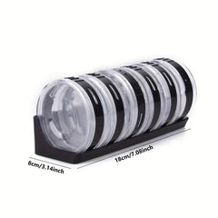 Rotating Carousel Spice Rack Jar Set