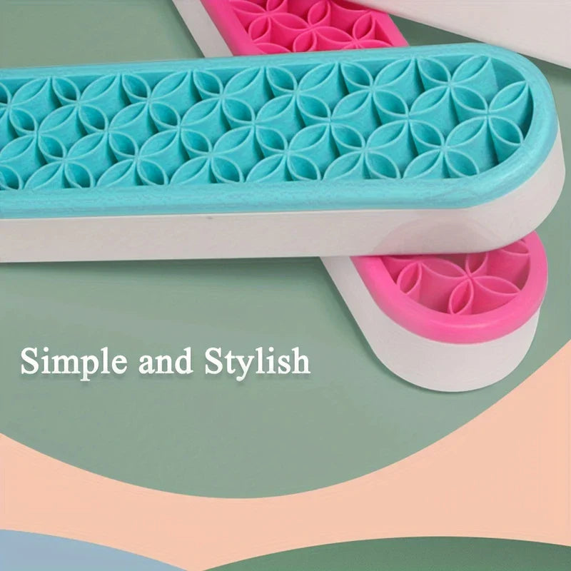 Rotating Makeup Brush Holder Organizer Drying Rack