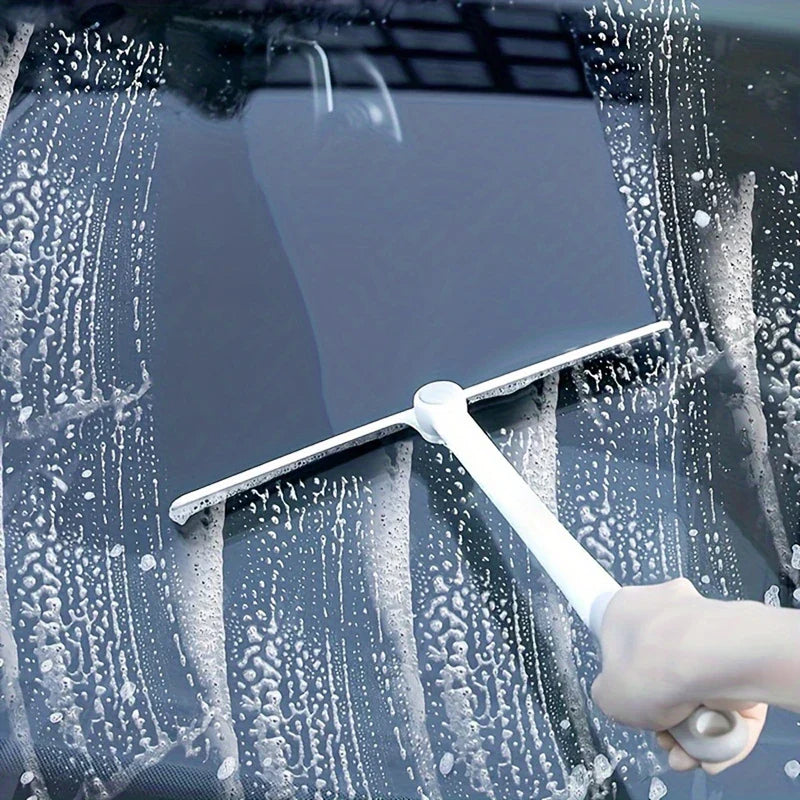 Rotating Window Squeegee Glass Cleaner Tool