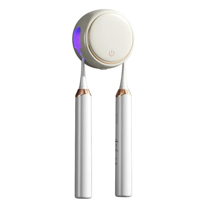 Round Uv Toothbrush Sanitizer Holder