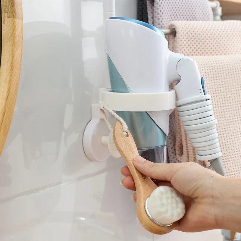 Seamless Suction Cup Towel Bar Rack Holder