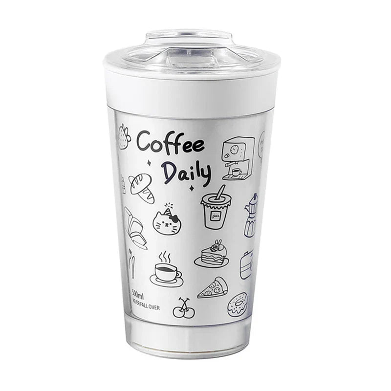 Secure Grip Unspillable Desktop Drink Mug Cup