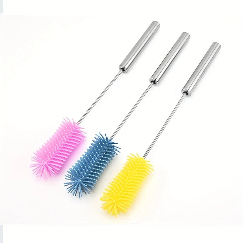 Semi-Automatic Silicone Scrub Brush