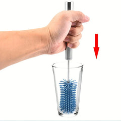 Semi-Automatic Silicone Scrub Brush