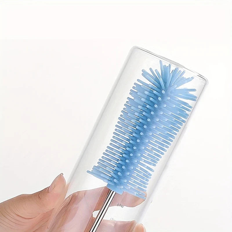 Semi-Automatic Silicone Scrub Brush