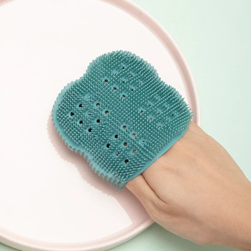 Silicone Baby Washcloth Scrubber Towel