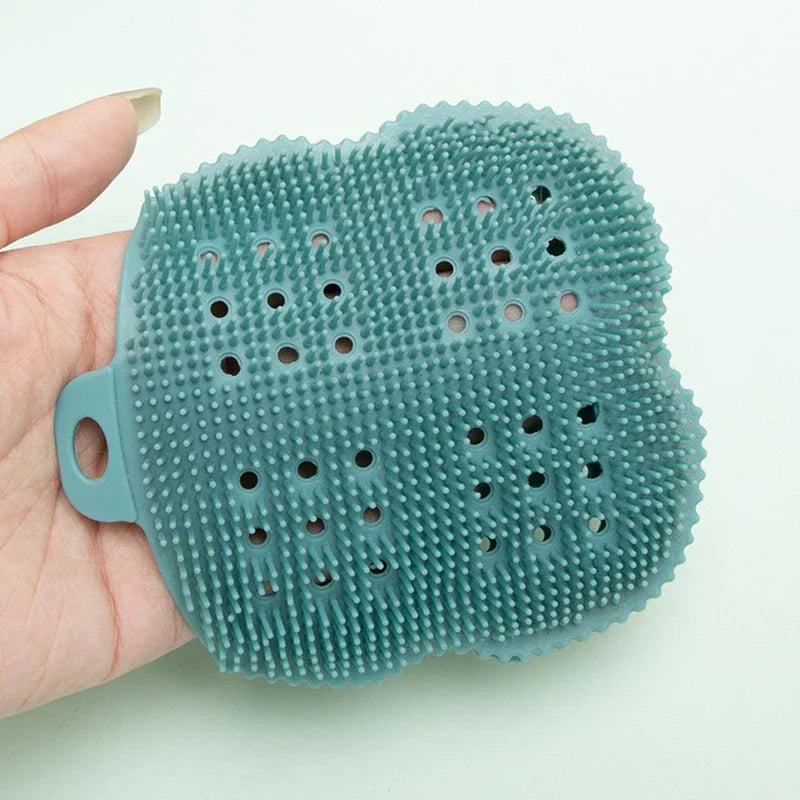 Silicone Baby Washcloth Scrubber Towel