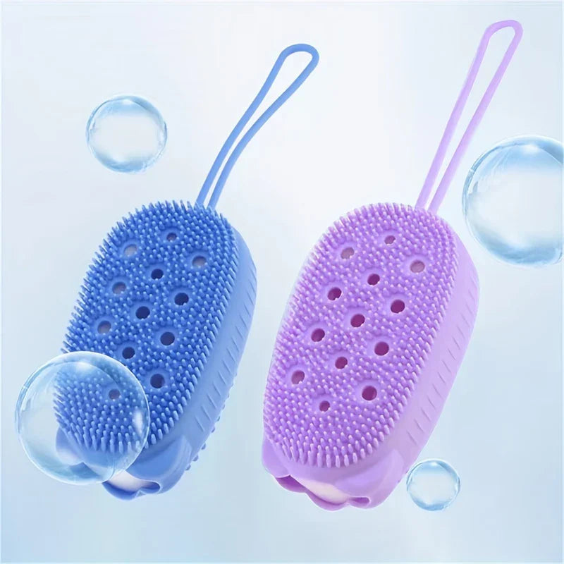 Silicone Dish Scrubber Sponge Cleaning Brush