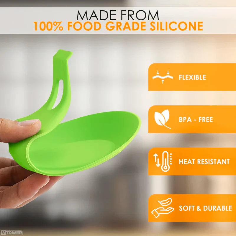 Silicone Kitchen Spoon Rest Mat