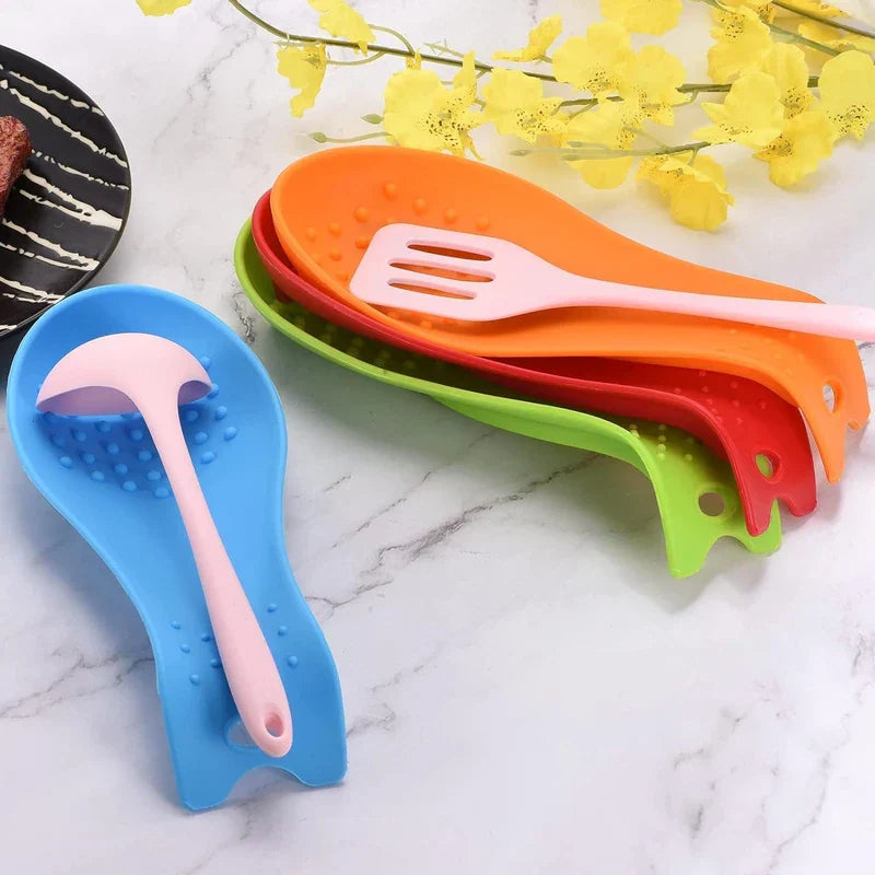 Silicone Kitchen Utensil Spoon Rest