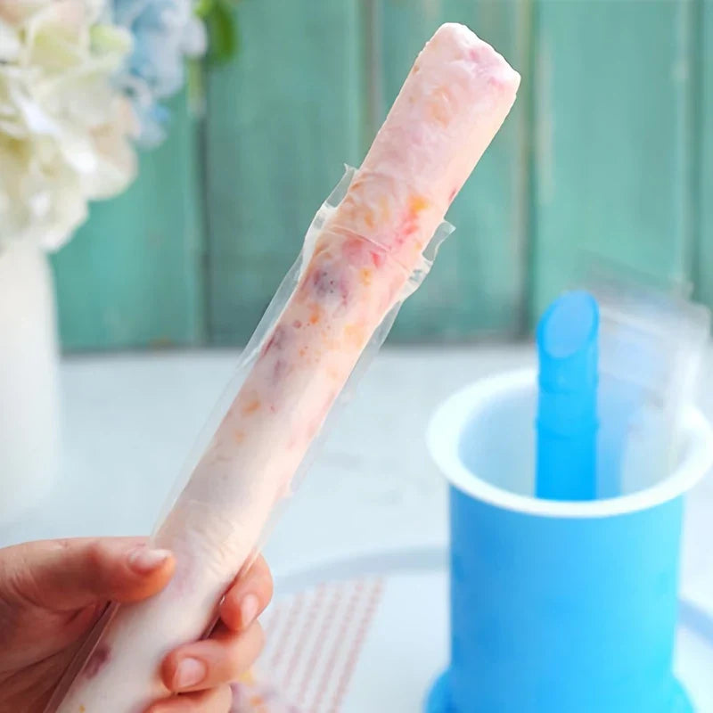 Silicone Popsicle Molds Ice Pop Maker Set
