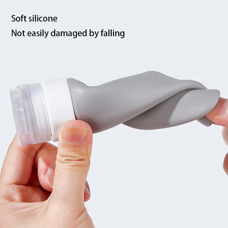 Single Refillable Travel Toiletry Bottle Container