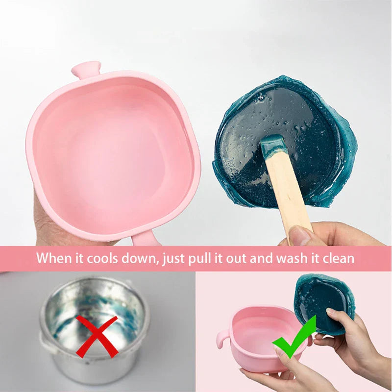 Single Silicone Wax Melting Pot Liner