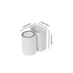 Single Toothbrush Mouthwash Cup Holder Set