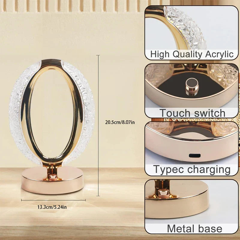 Small Led Desk Lamp Table Light