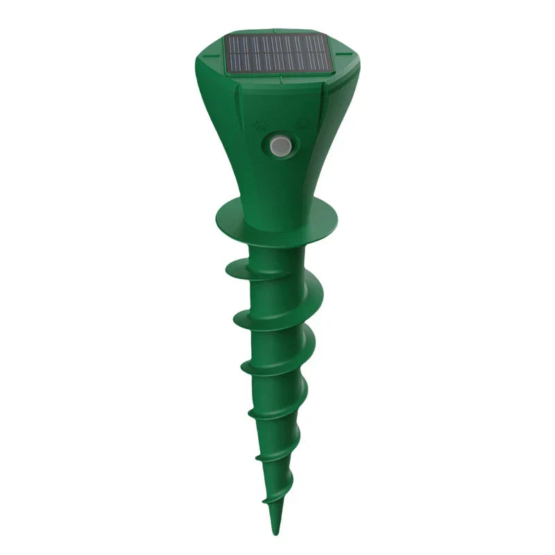 Snake Rodent Repeller Ultrasonic Solar Powered Spike