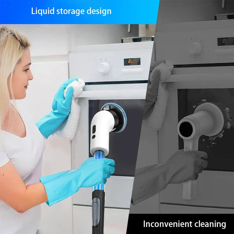 Soap Dispensing Cleaning Scrub Brush