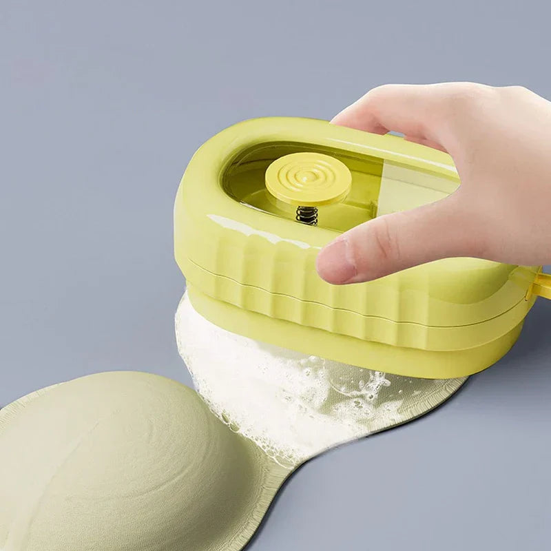 Soap Dispensing Laundry Scrub Brush