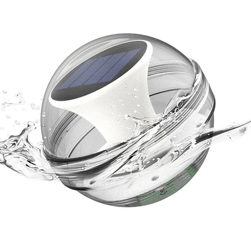 Solar Powered Floating Pool Light Waterproof Pond Lamp