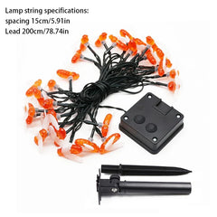 Solar Powered Outdoor String Lights