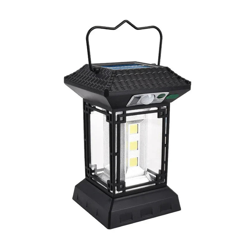 Solar Sensor Lantern Camping Light