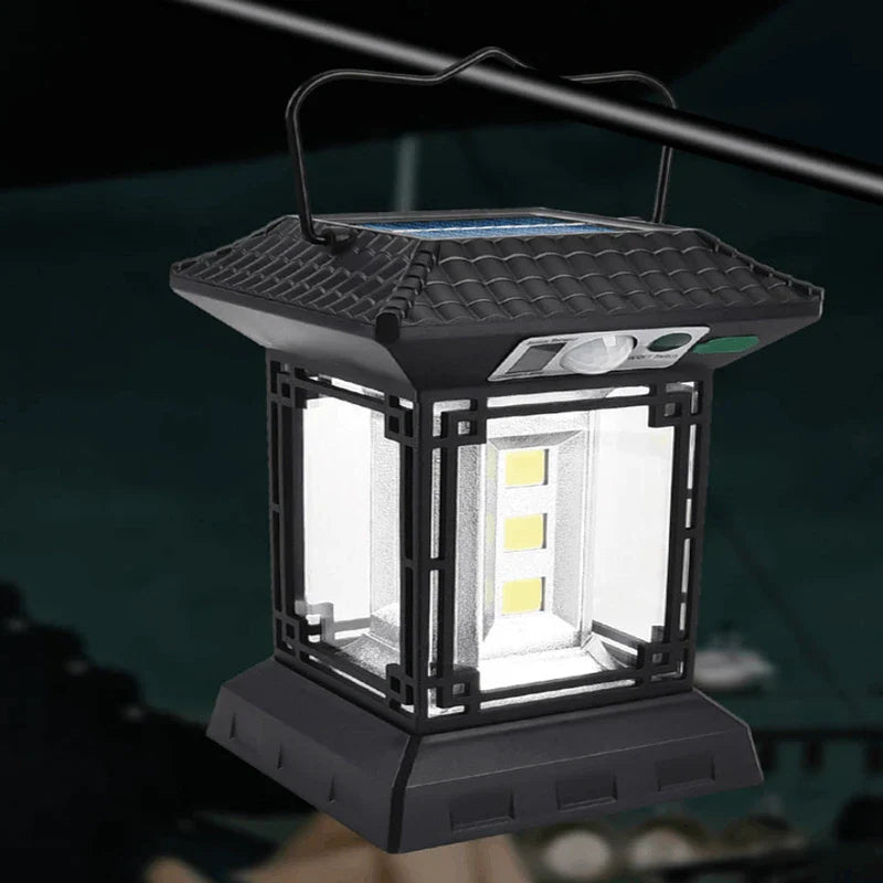 Solar Sensor Lantern Camping Light