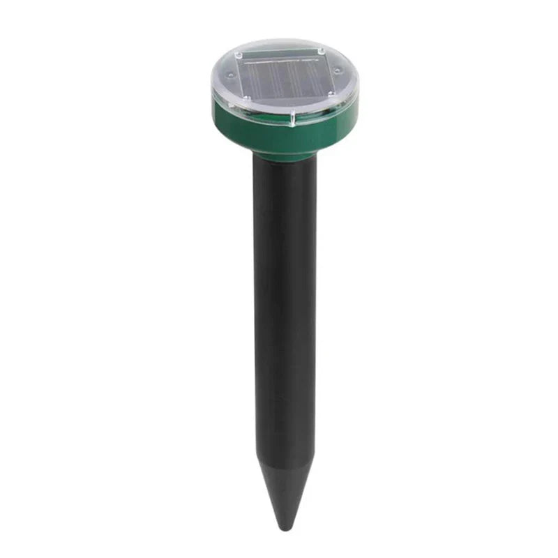 Solar Ultrasonic Mole Snake Repellent Spike