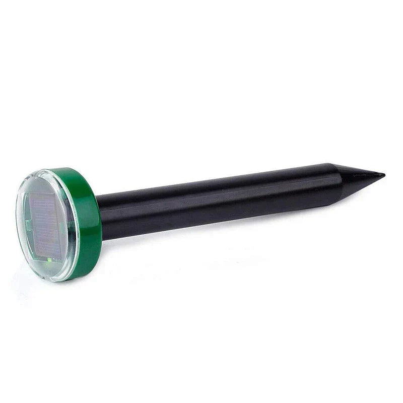 Solar Ultrasonic Mole Snake Repellent Spike