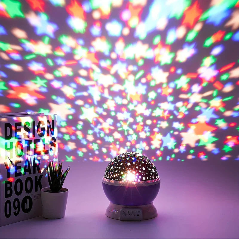 Sphere Galaxy Projector Star Night Light