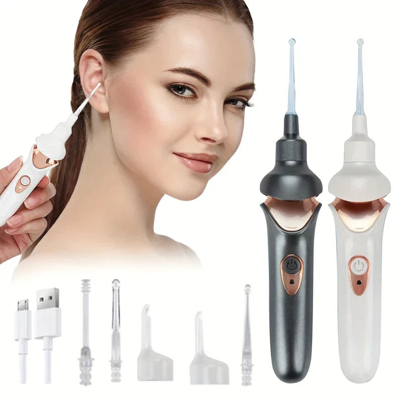Spiral Silicone Ear Wax Removal Tool Kit