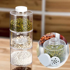 Stackable Tower Spice Jar Set