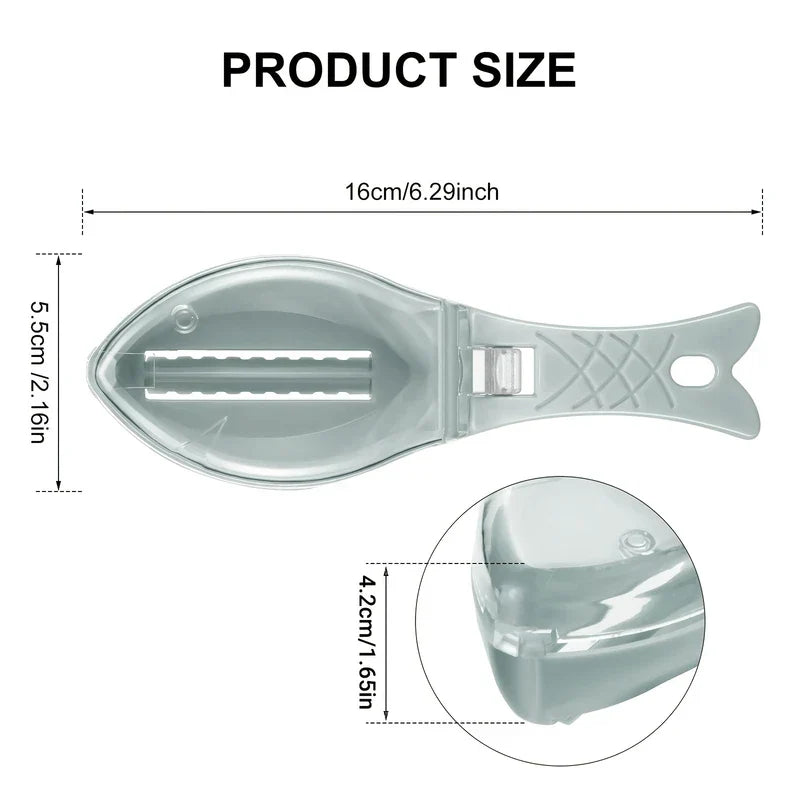 Stainless Steel Fish Scale Remover Scraper Tool