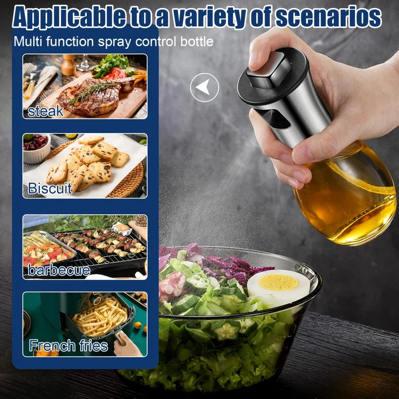 Stainless Steel Glass Oil Sprayer Mister