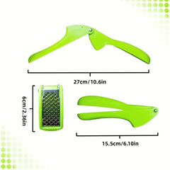 Stainless Steel Manual Garlic Press Rocker