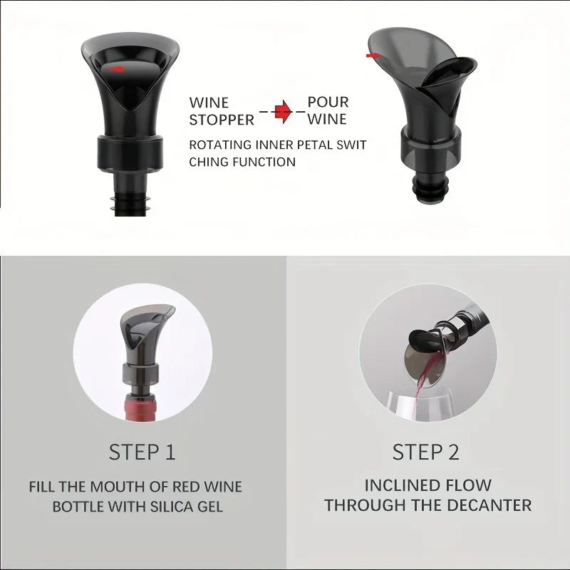 Stainless Steel Wine Pourer Aerator Spout