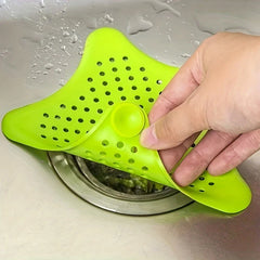 Starfish Silicone Hair Catcher Drain Cover