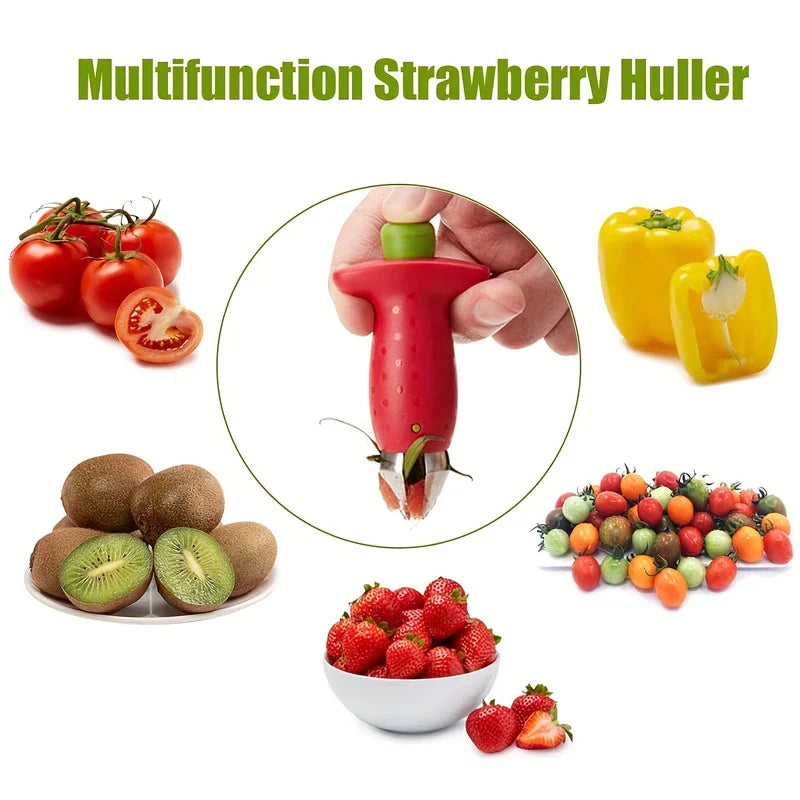 Strawberry Slicer Huller Tool