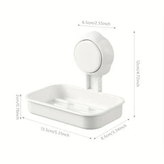 Suction Cup Flower Soap Dish Holder