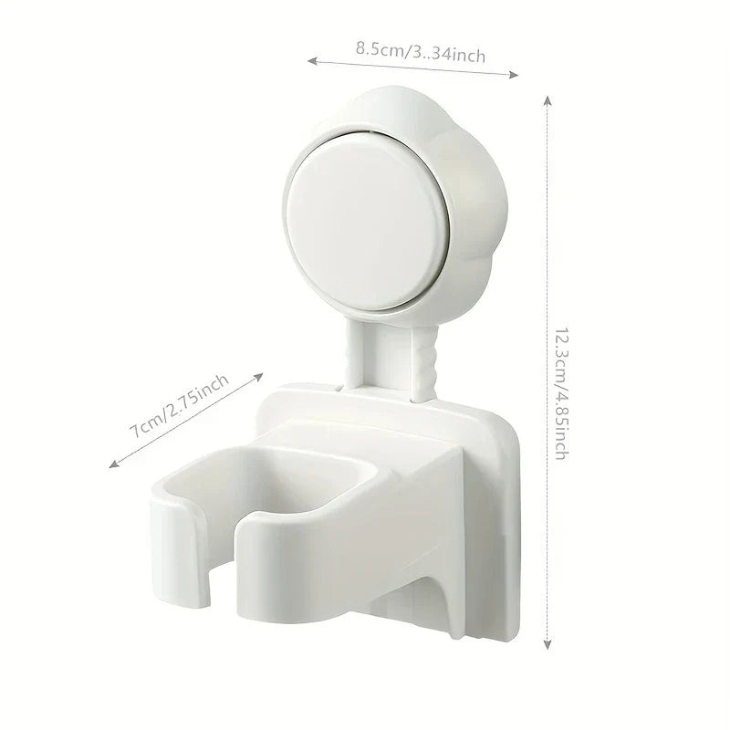 Suction Cup Hair Dryer Holder Wall Mount